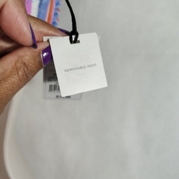 Shade & Shore Purple Strapless Bikini Swim Top Women Size S 4-6 SEE DESCRIPTION - Picture 5 of 10